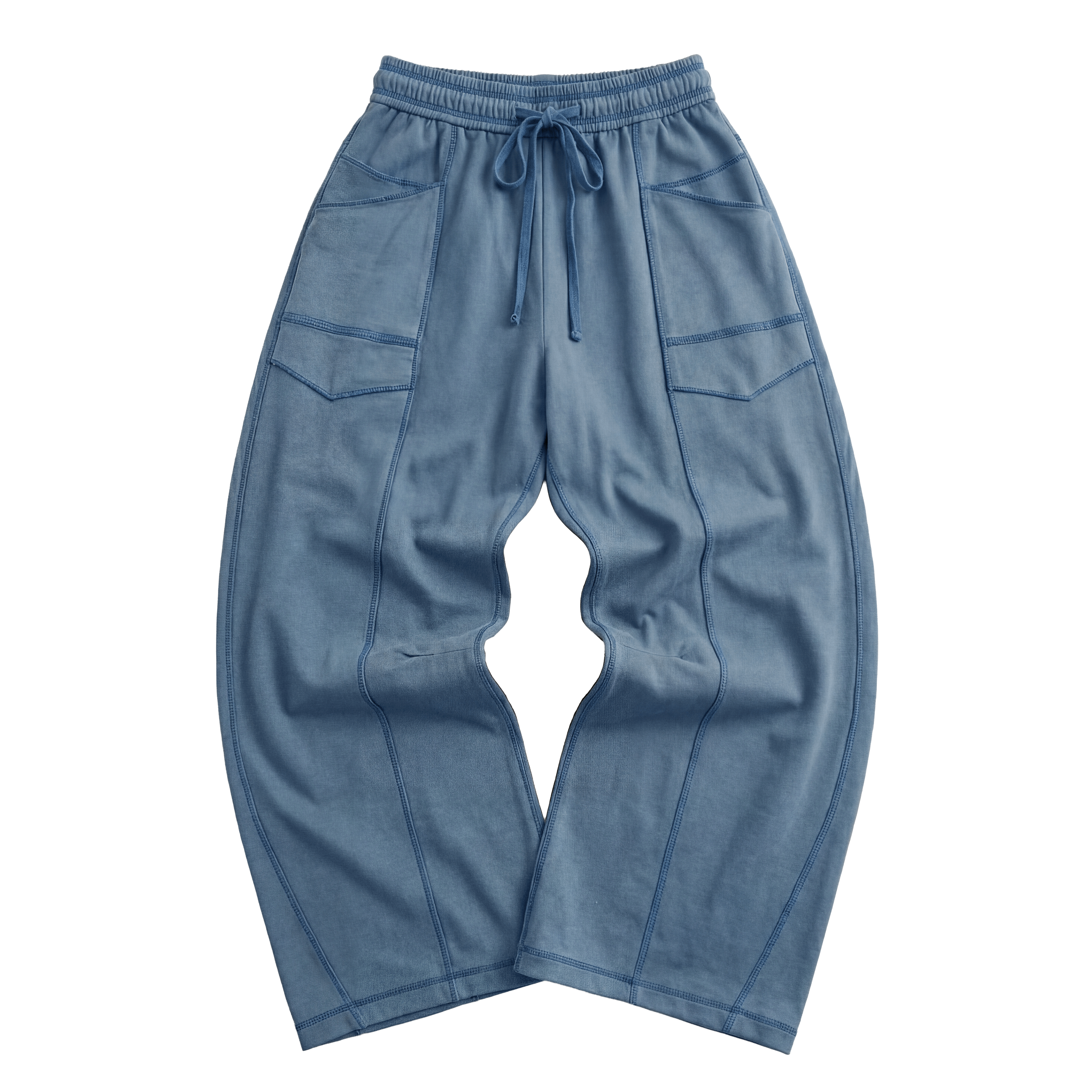 Arc-Seam Barrel Pant