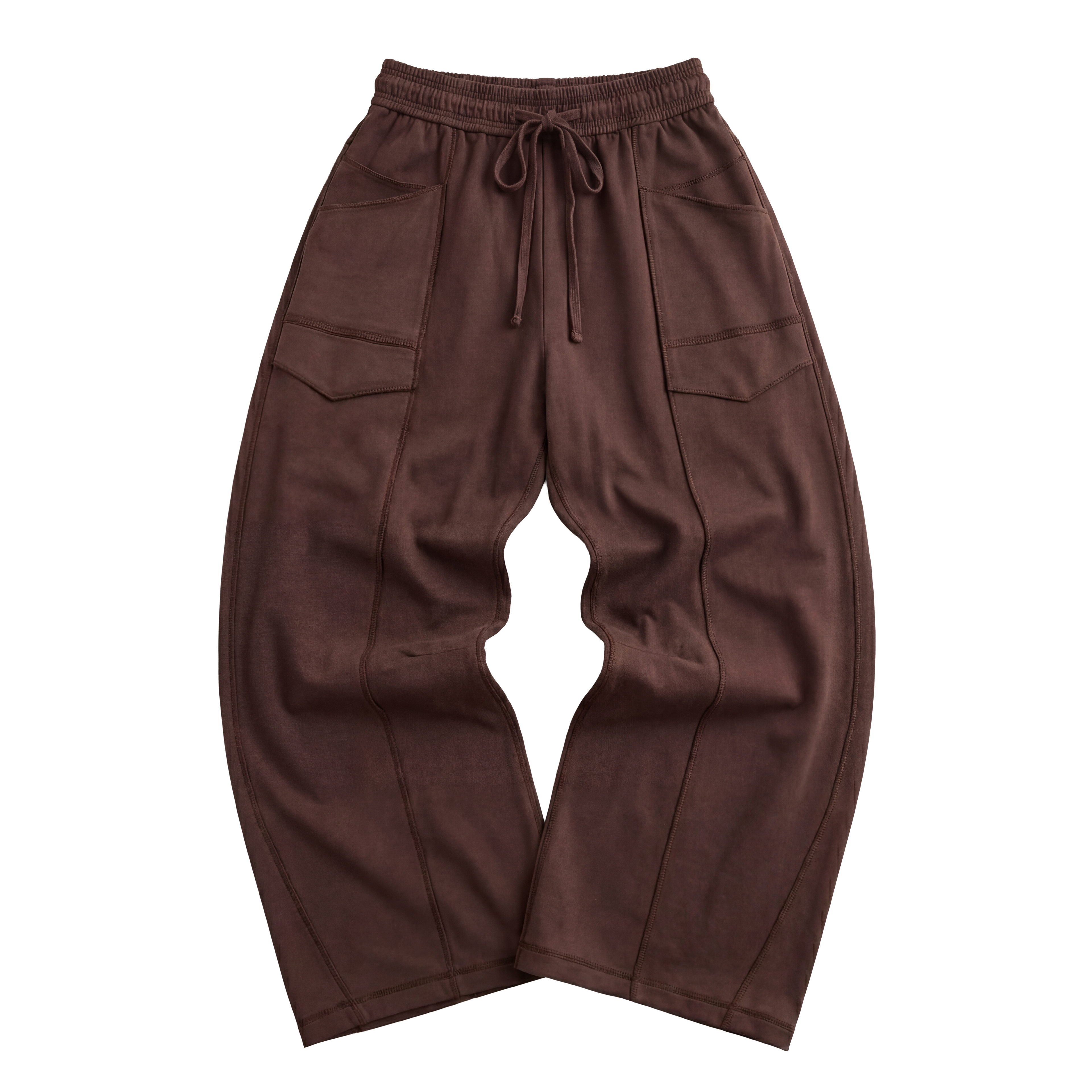 Arc-Seam Barrel Pant